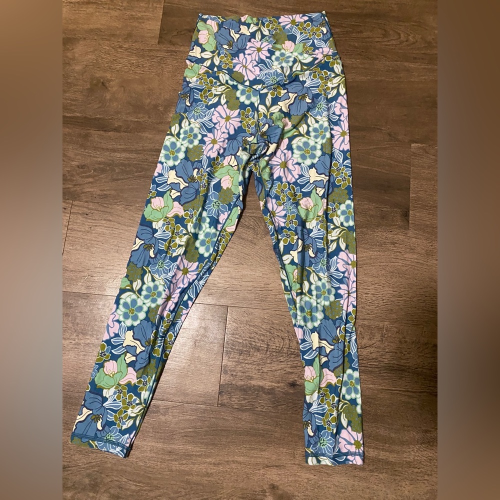 floral leggings